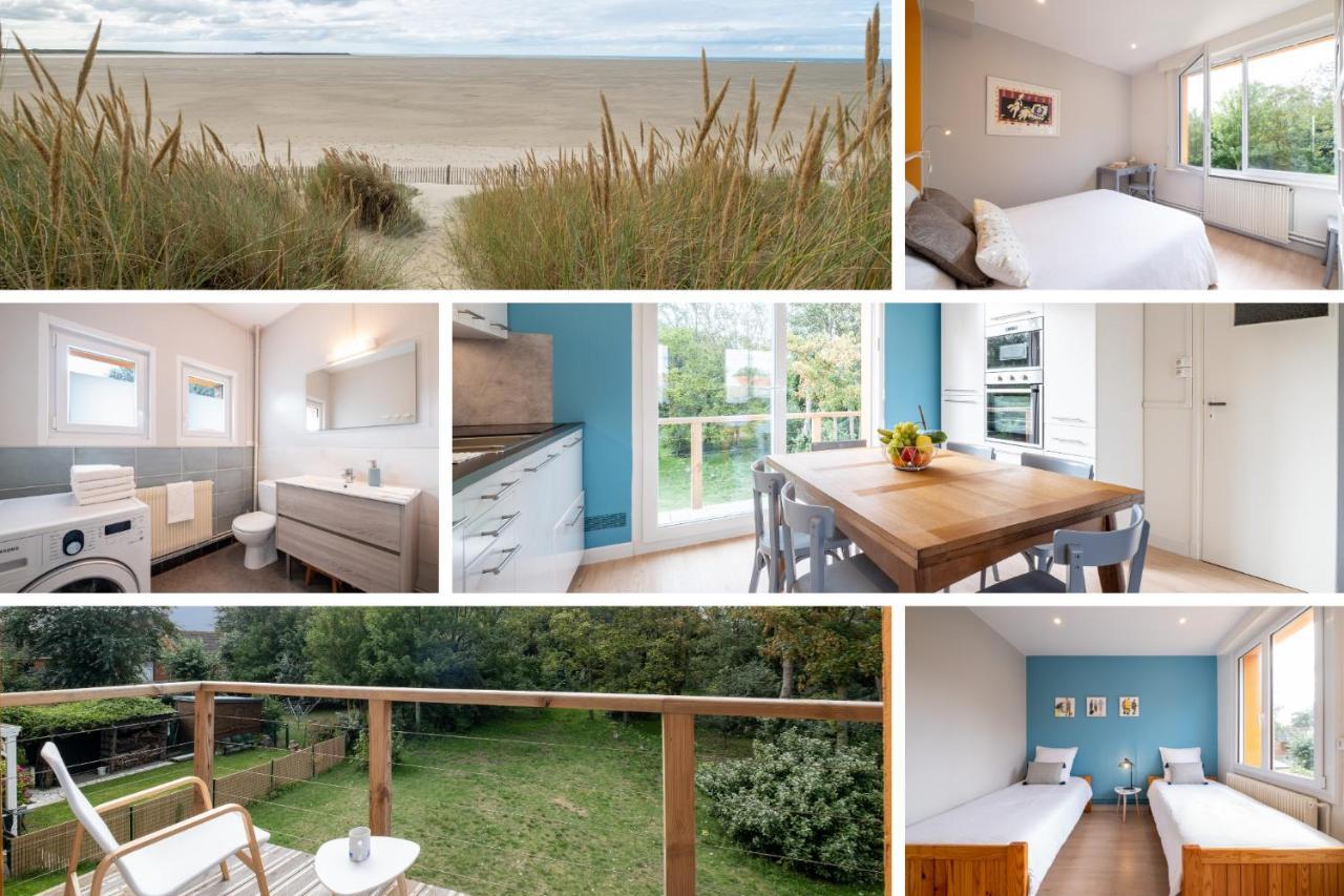 Appartement La Rafale - Acces Prive Plage - Jardin - Arrivee Autonome Гравлин Экстерьер фото
