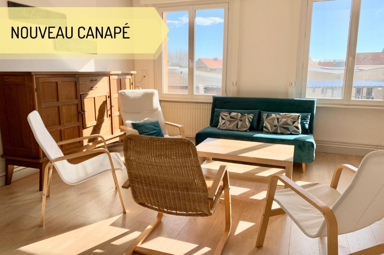 Appartement La Rafale - Acces Prive Plage - Jardin - Arrivee Autonome Гравлин Экстерьер фото